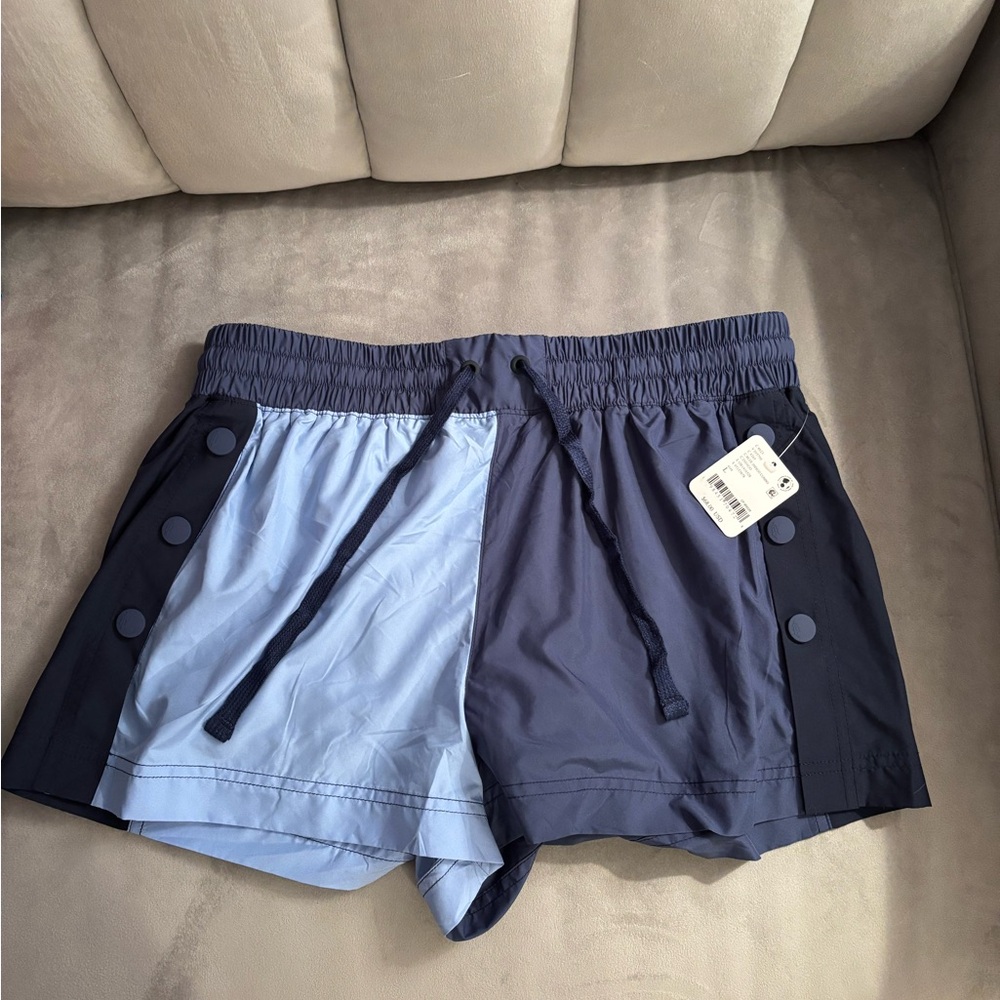 FP Movement by Free People invogorate Shorts - Light Blue and Navy